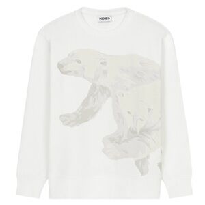 Kenzo Polar Bear Print Crewneck Sweatshirt - S